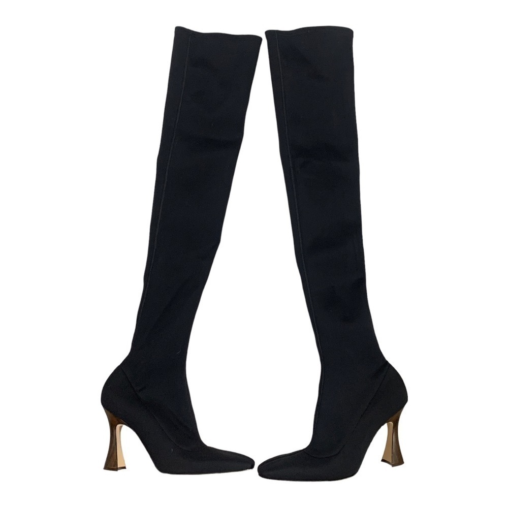 Brother Vellies Brandy Over The knee Thigh High heels Size 9 - Picture 5 of 10